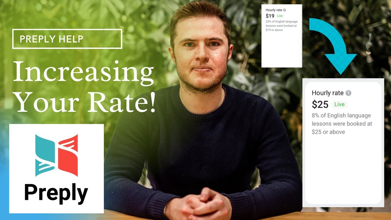 Preply Help - Increasing your rate!