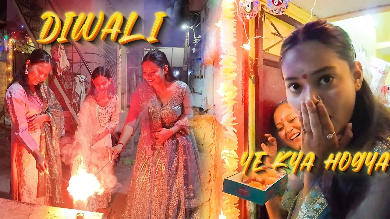 Ye Kya Hogya Diwali Per 😨 | Diwali Vlog ✨