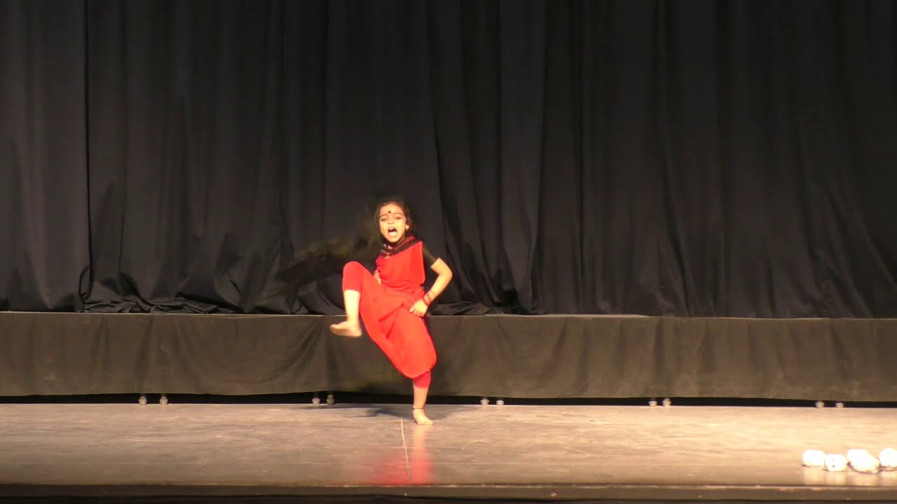 Kanchana Dance by Aaradhya Prabhakar,  Chitrakoota School, Bangalore