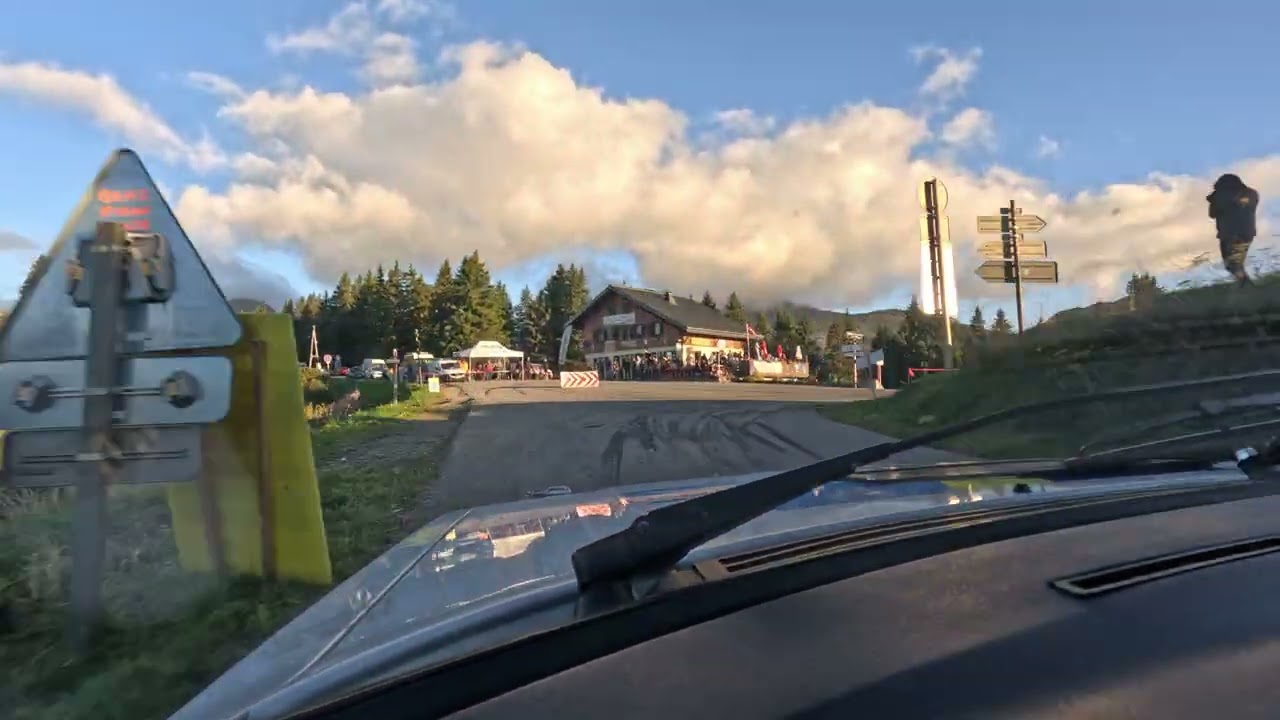 ES 5 MONT BLANC 2025  LEBRANCHU ET VIVIEN 309 GTI GROUPE A