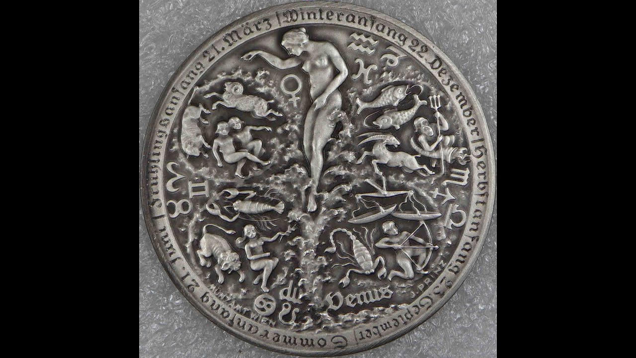 Austria Calender 1941 Kalendermedaille M&uuml;nze Wien @draganrajin @coincombinat