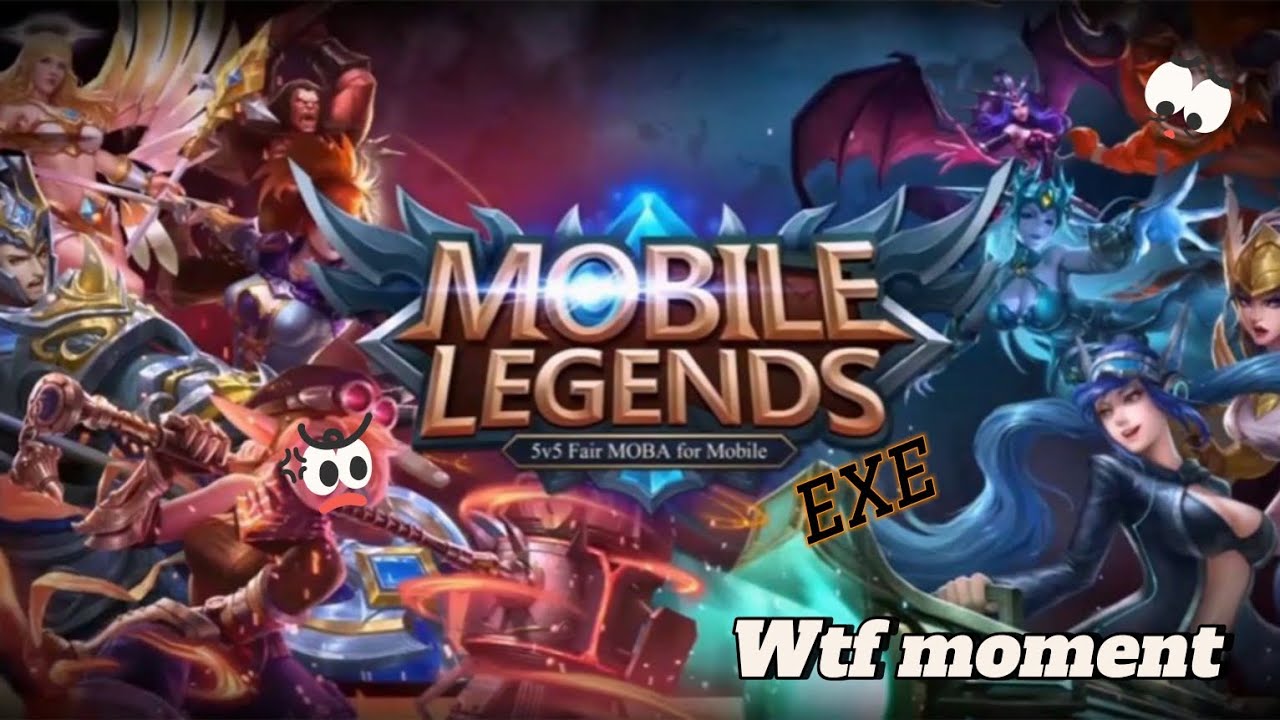 MOBILE LEGEND EXE | WTF MOMENT | GAMEPLAY LUCU MOBILE LEGEND
