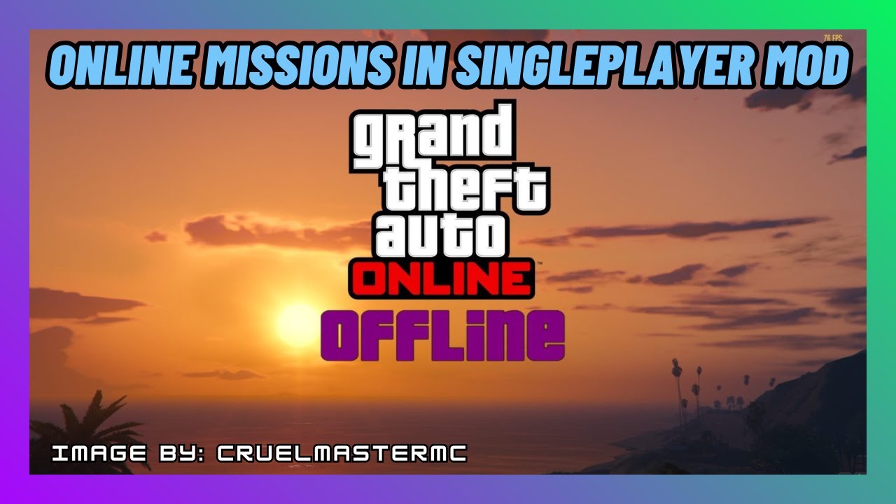 Как установить мод GTA 5 Online Missions для одиночной игры (PC Mods 2025)