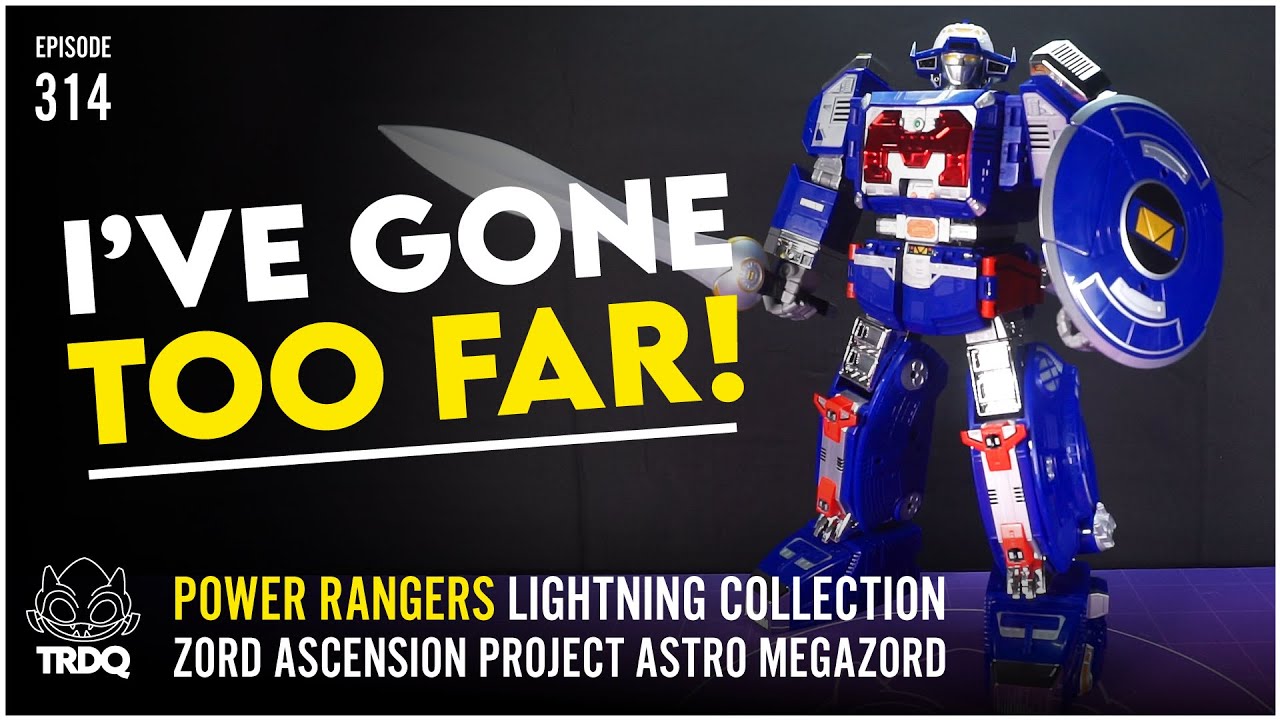 TRDQ: Power Rangers - Lightning Collection - Zord Ascension Project - Astro MegaZord Review