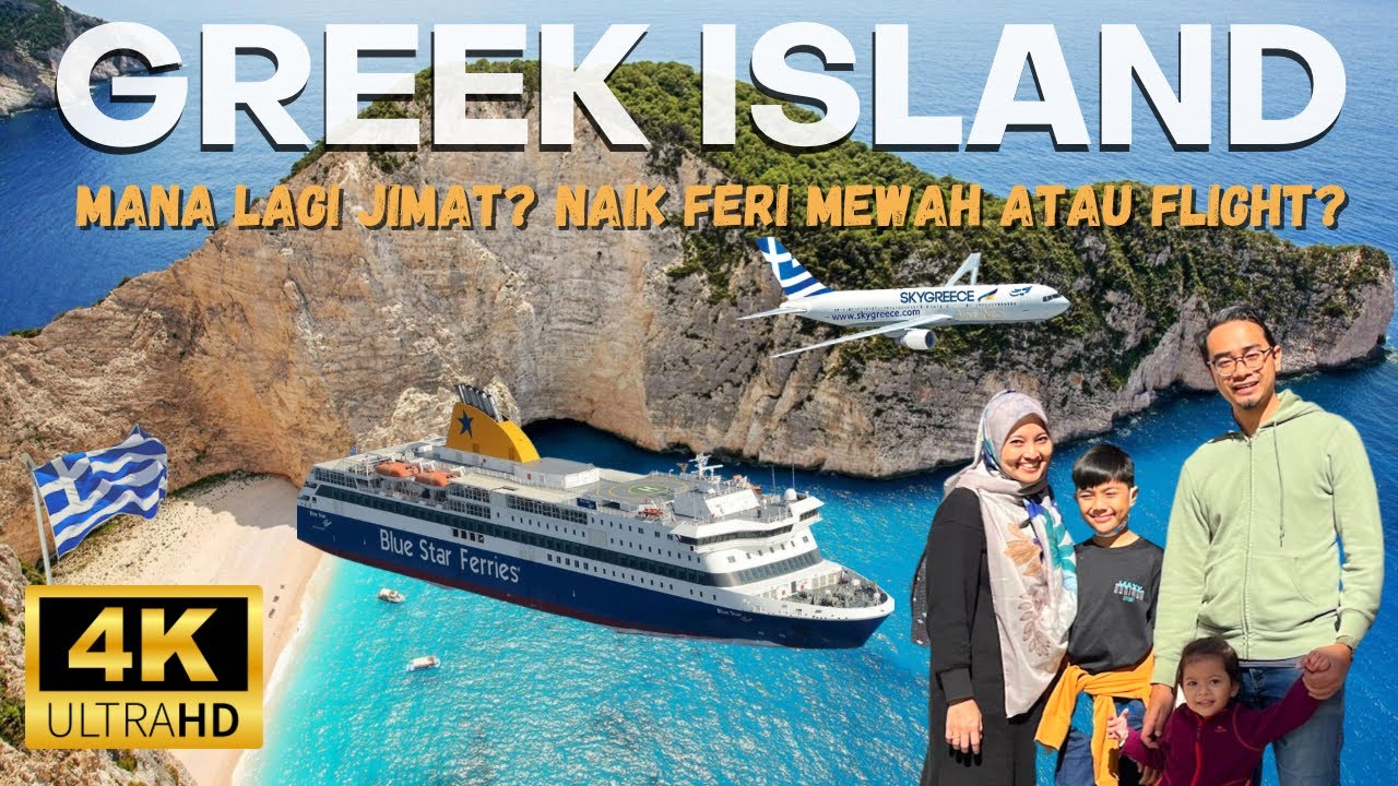 Ep. 68 - Athens Ke Paros: Mana Lebih Jimat? Feri Mewah Atau Flight?