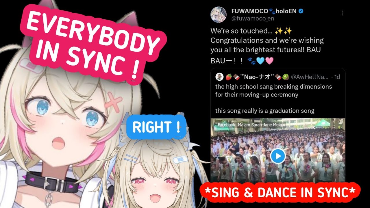 Fuwamoco Amaze By This High School Students Sing & Dance Breaking Dimension in SYNC [Fuwamoco]