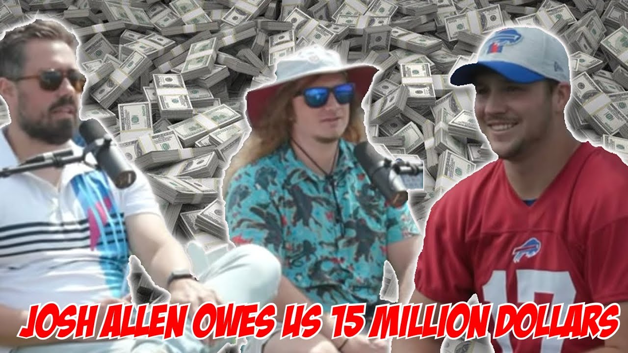 Josh Allen Negotiates 15 Million Dollar Bet With Pardon My Take