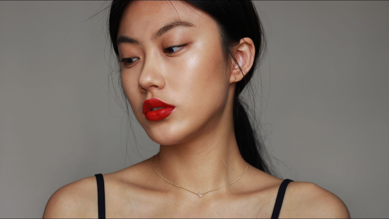 Russian red look | Haley Kim