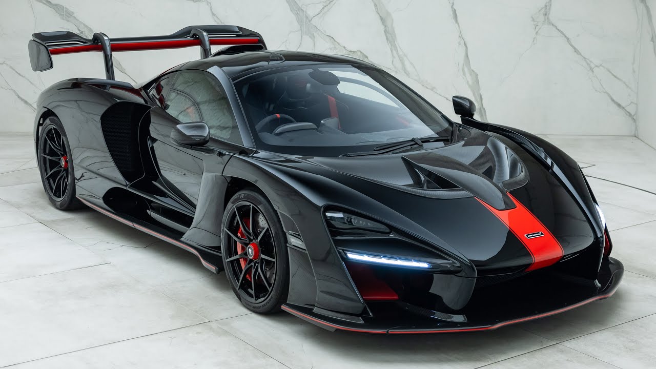2019 McLaren Senna - MSO Solstice Black - Walkaround + Engine & Exhaust Sound