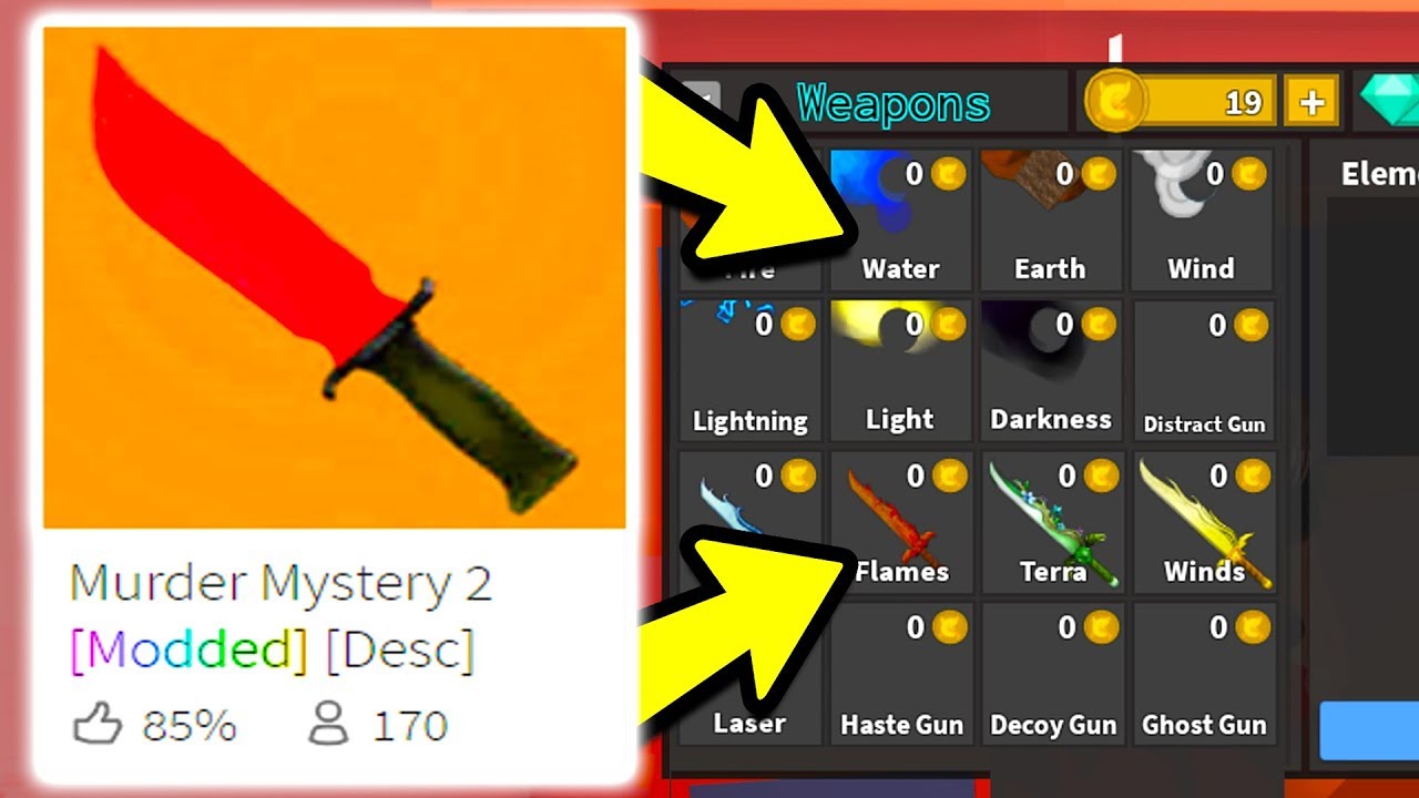 I Played MODDED Murder Mystery and You Won't BELIEVE What I Got.. (Roblox)