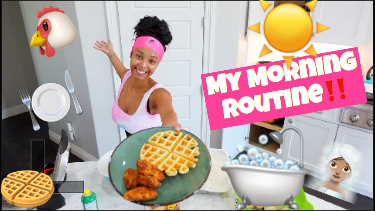 MY MORNING ROUTINE!!