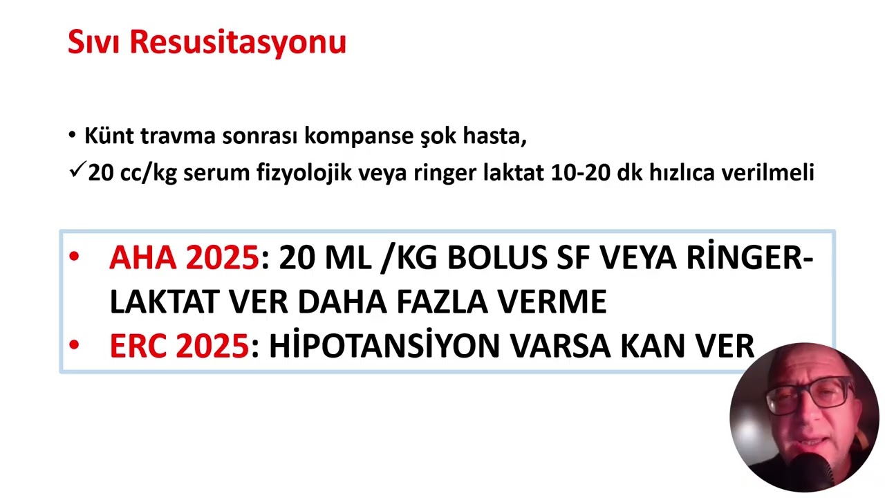 PEDİATRİK TRAVMADA KANAMA KONTROLÜ VE ŞOK YÖNETİMİ
