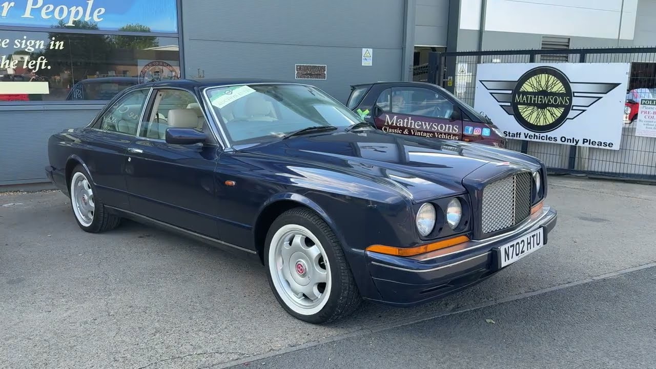 1996 BENTLEY CONTINENTAL R | MATHEWSONS CLASSIC CARS | AUCTION: 25, 26 & 27 JUNE 2025