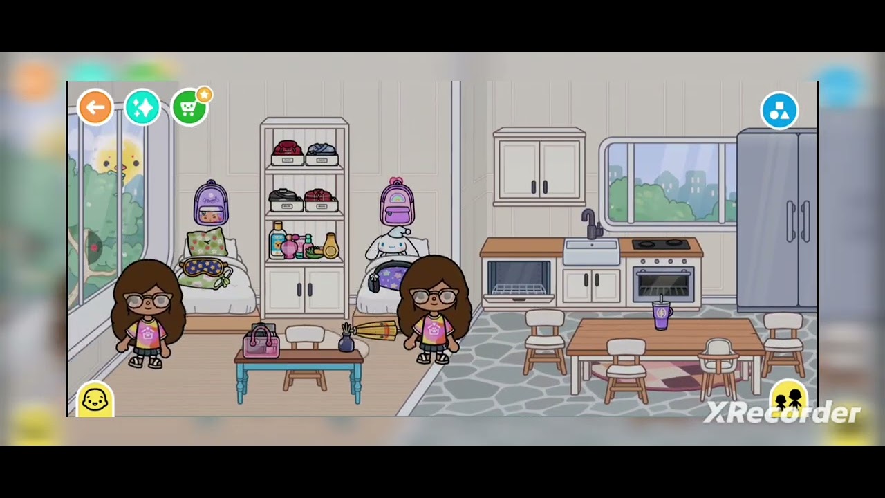 Rotina deixa like pra parte 2 #toca life Word #jogos