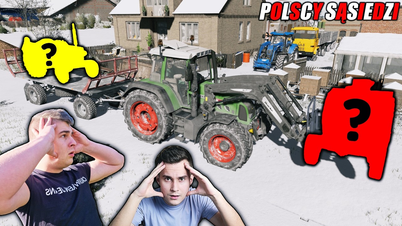KUPIŁEM 2 CIĄGNIKI DLA PANA DARIUSZA😱 TEN TRANSPORT TO HIT😂 ZAROBIĘ NA TYM❓😀┃POLSCY SĄSIEDZI S2┃382