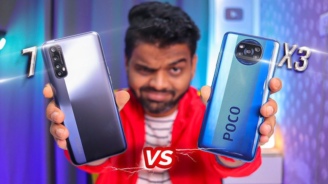 Poco X3 Vs Realme 7 Speed Test Comparison 🔥 *Shocking*