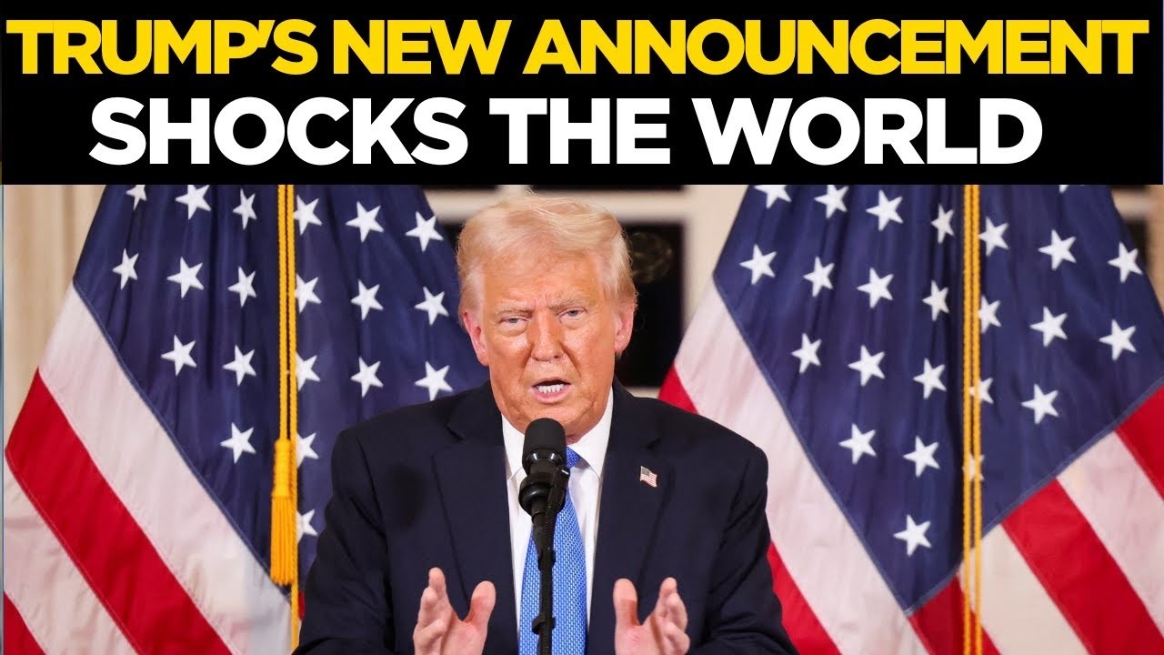 Trump LIVE | Trump Makes STUNNING Announcement in All-Important Press Conference | US News LIVE