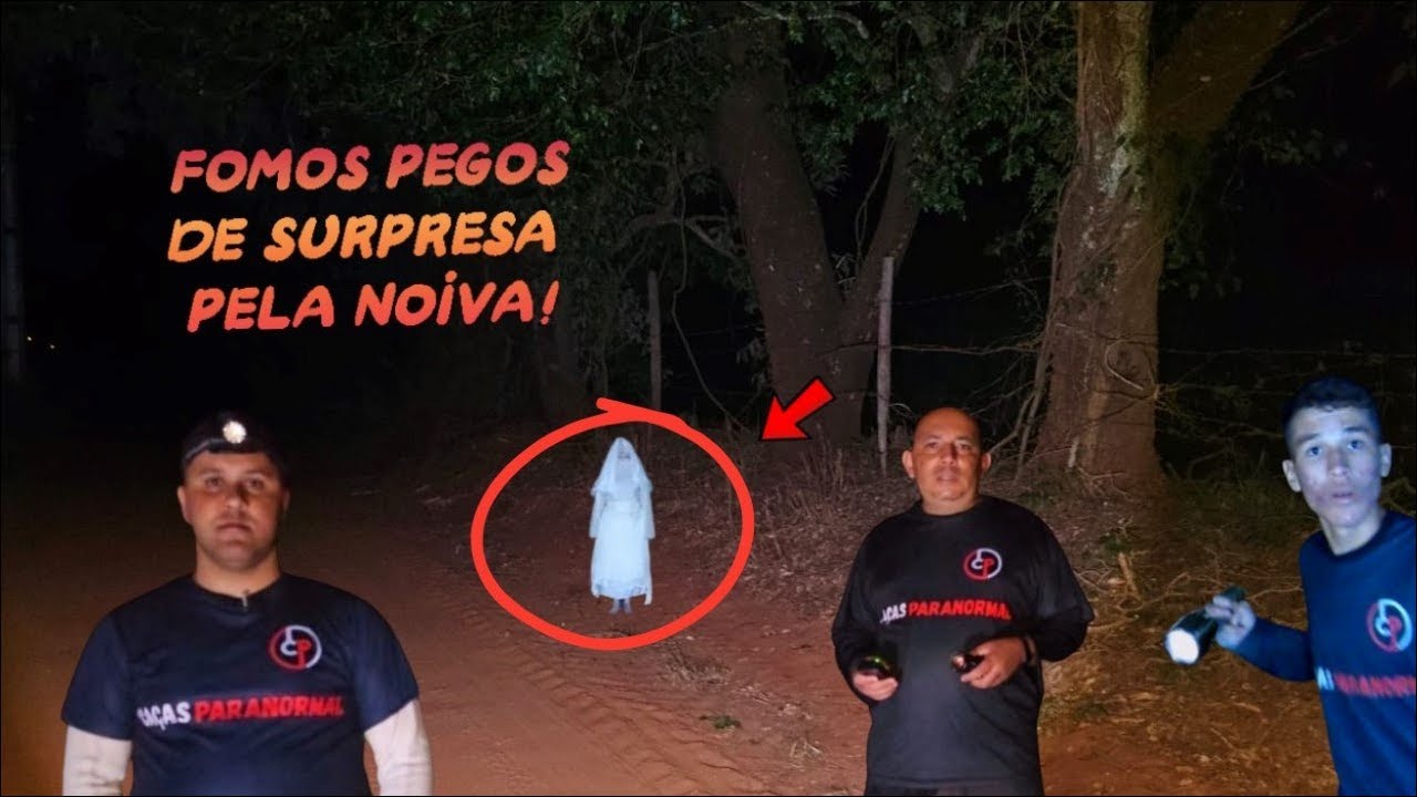 APARICÃO DE NOIVA ESPANTA EQUIPE