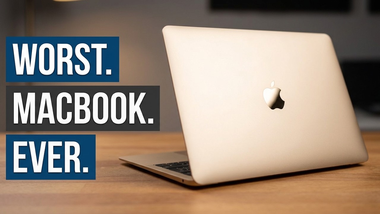Худший MacBook, который когда-либо создавала Apple.