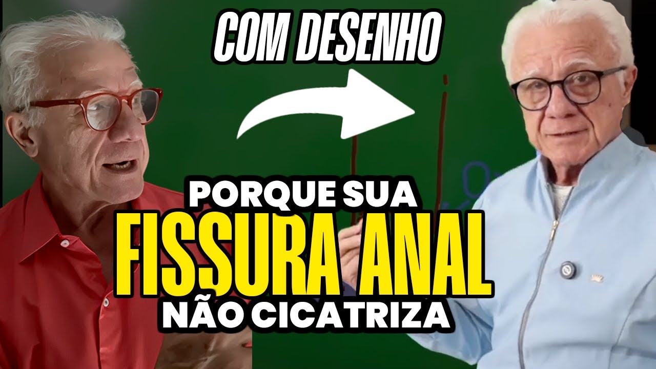 Por que Sua Fissura Anal Não Cicatriza? Proctologista Dr. Paulo Branco explica nesse vídeo.