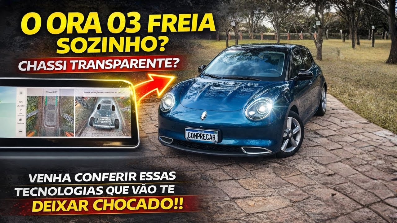 GWM ORA 03 - “VISÃO DE RAIO-X”? VEJA ESSA TECNOLOGIA, ENXERGA BURRACO?