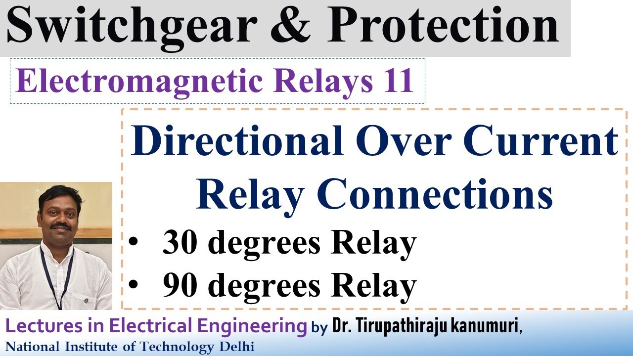 SGP311 Directional Over Current  Relay Connections