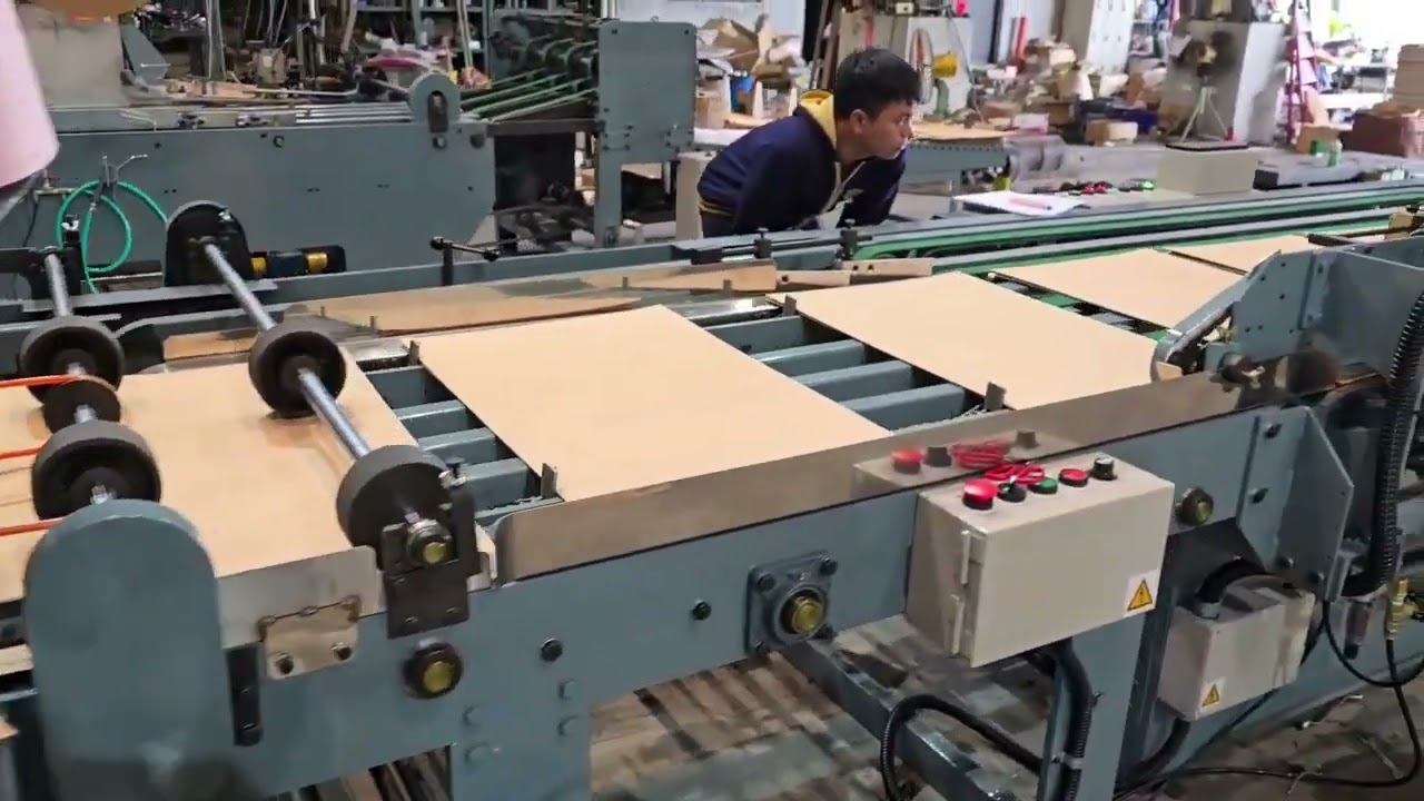 Paper bag heat sealing machine
