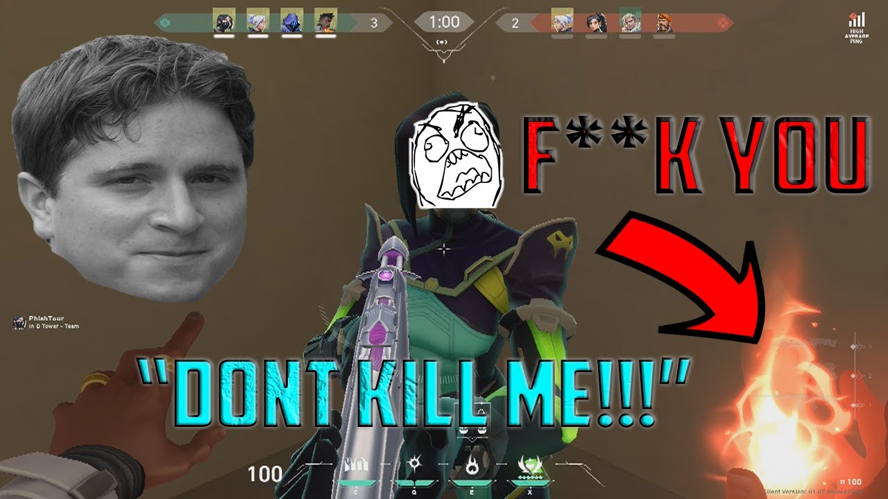 Valorant | Trolling and Team Killing Mad Americans