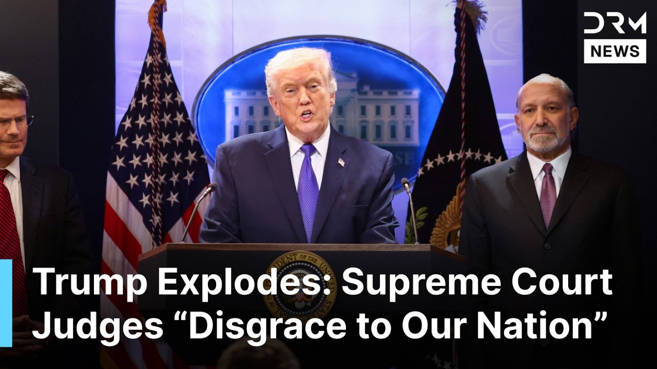 BREAKING NEWS: “Disgrace to Our Nation” – Trump Rages at Supreme Court Over Tariffs | AC1F
