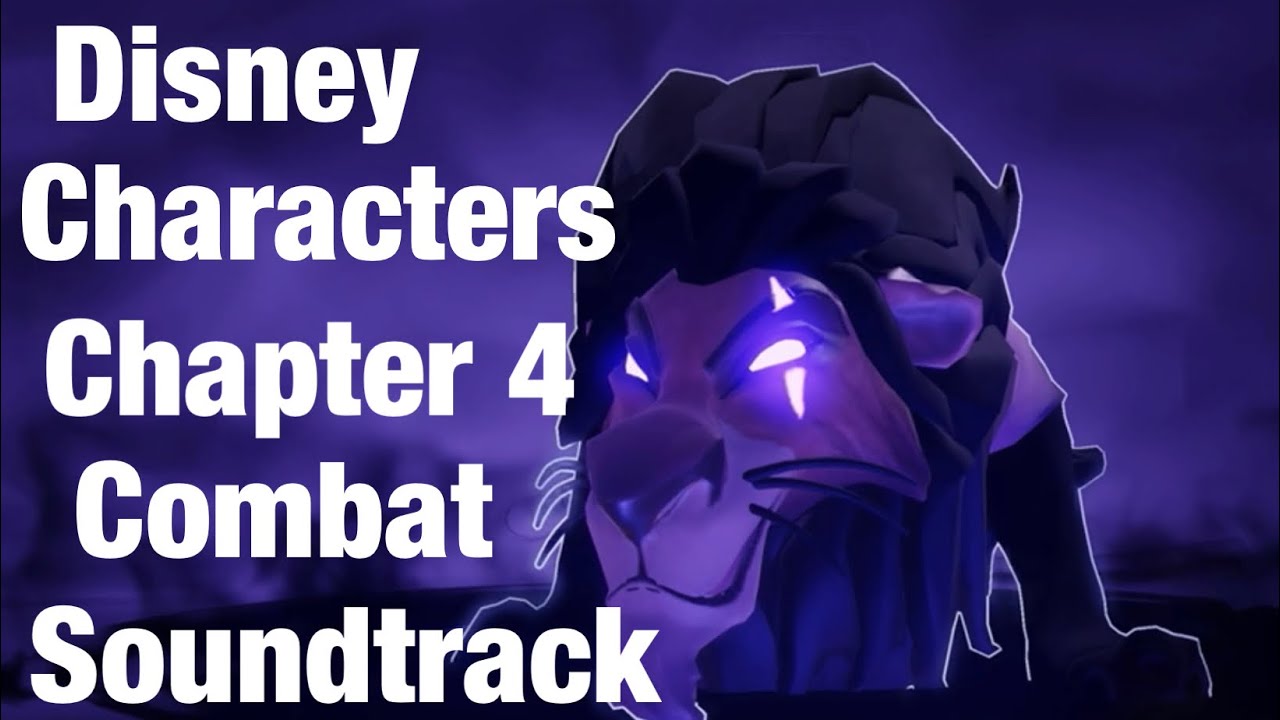 Disney Mirrorverse Top 4 Disney Characters with Chapter 4 Combat Soundtrack