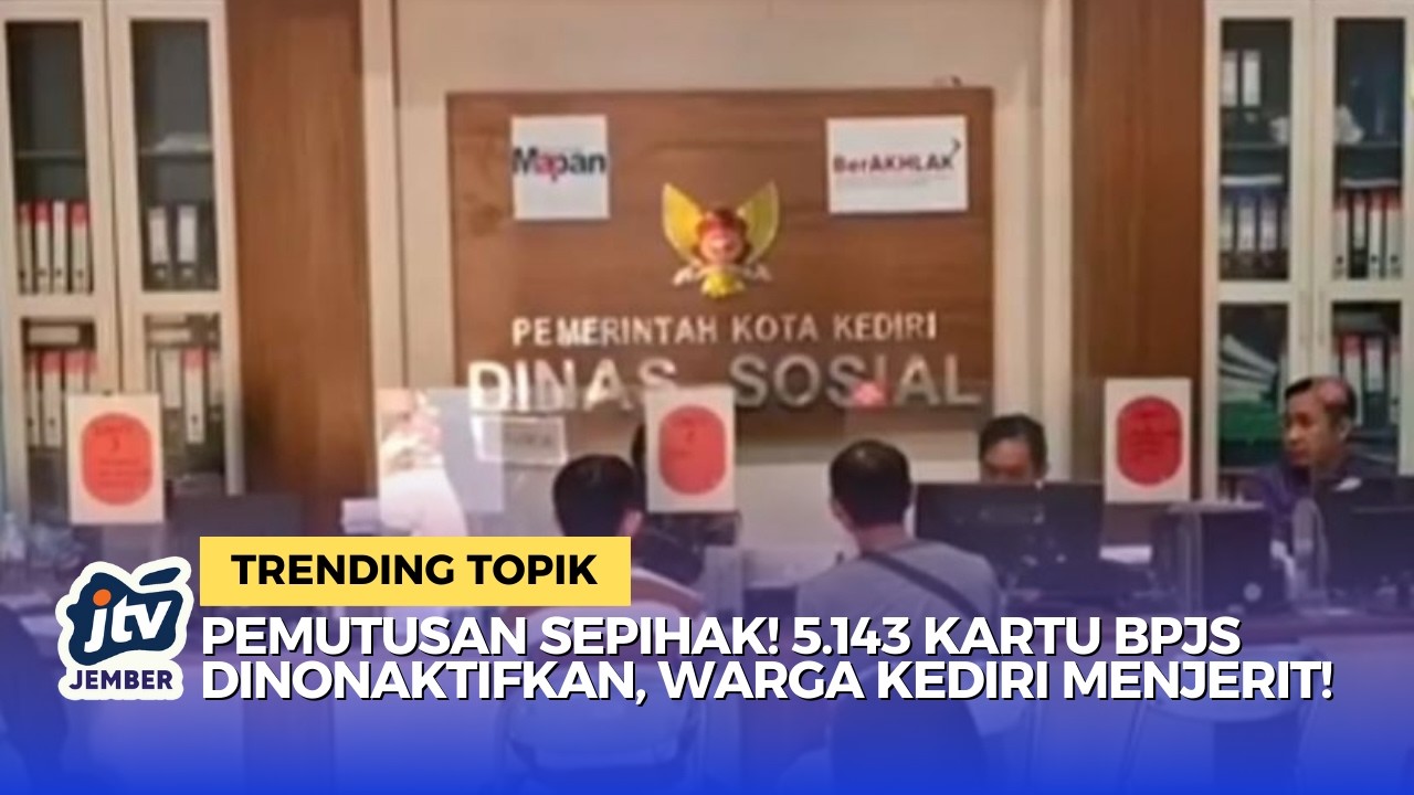 Skandal Data PBI: 5.000 Lebih Kartu BPJS Warga Kediri Dinonaktifkan Pusat