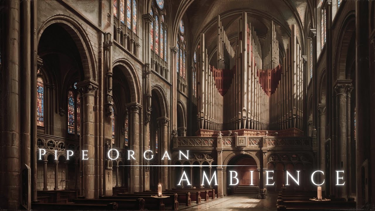 PIPE ORGAN AMBIENCE | One Hour of Ambient Music to Nap, and Find Peace and Calm (Vol 3)