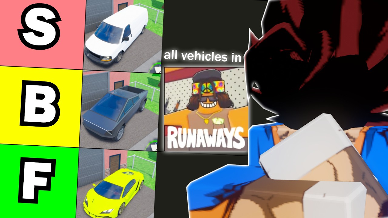 I Ranked EVERY Car in RUNAWAYS | Roblox