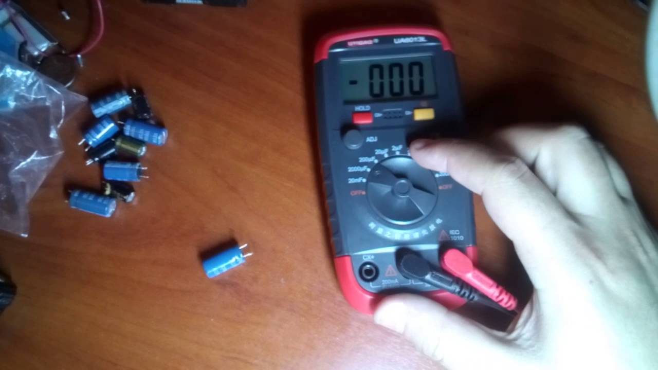Выбор измерителя емкости конденсаторов, UA6013L, что такое ESR.
