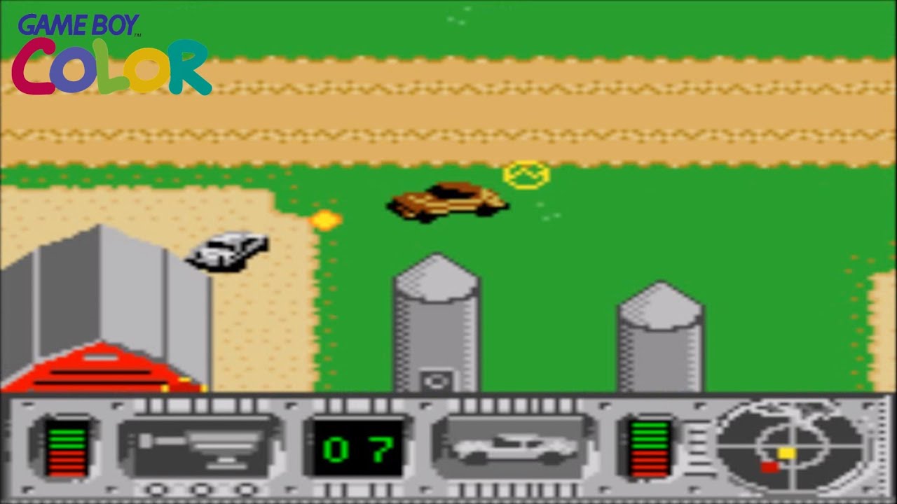 Vigilante 8 (Game Boy Color Gameplay)