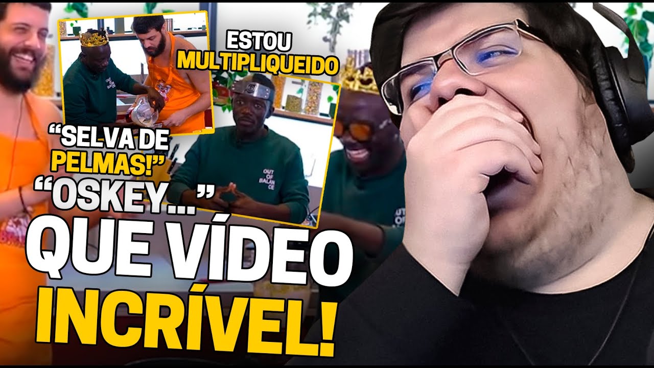 CASIMIRO REAGE: DEFANTE E REI DO KUDURO FAZEM DOCES BRASILEIROS - RANGO BRABO | Cortes do Casimito