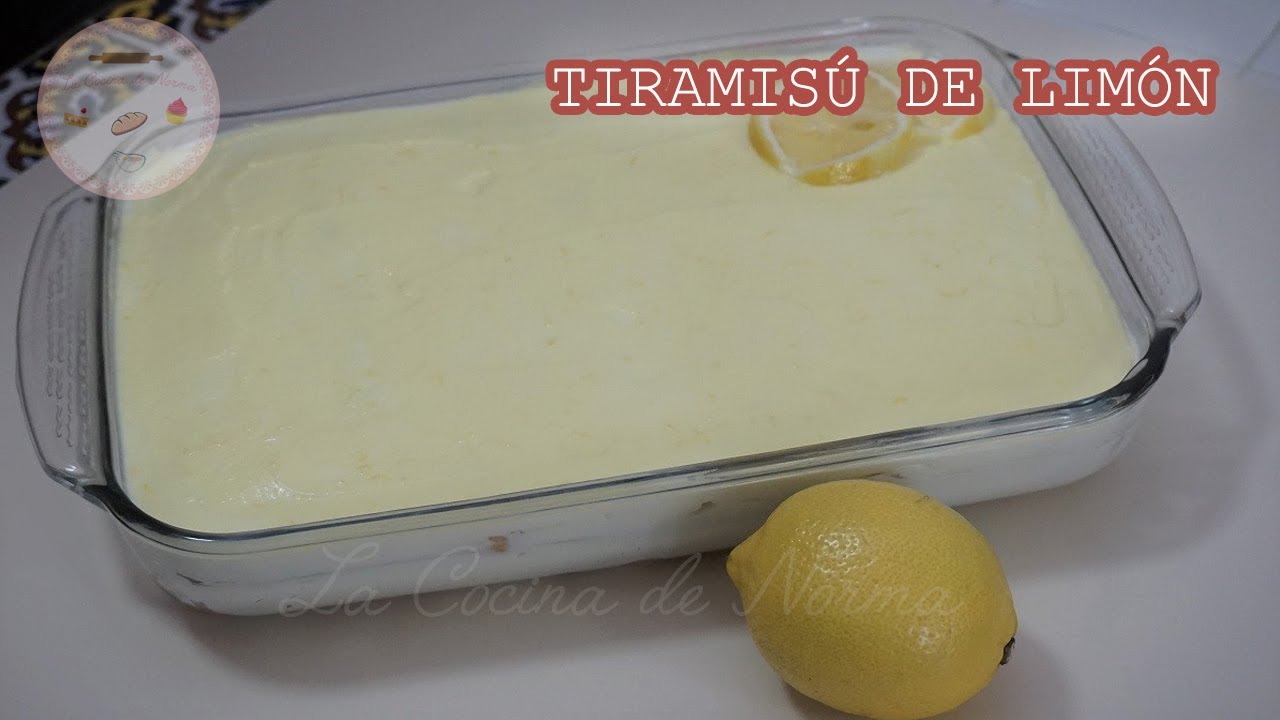 Tiramisú de Limón ¡¡Deliciosooo!!