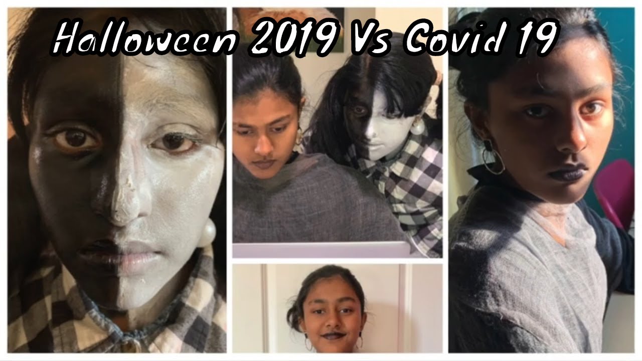 Halloween in Covid19 Vs Halloween in 2019...👻🎃💀