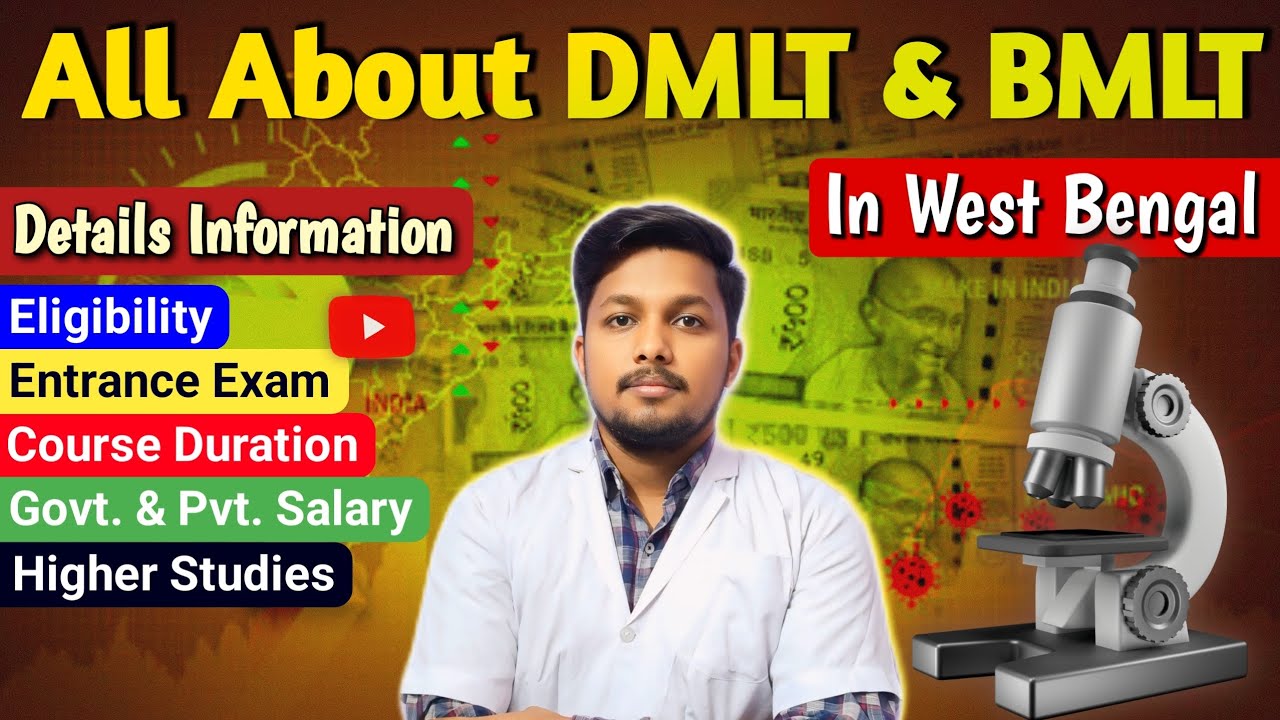 DMLT & BMLT Course Details in West Bengal || SMFWB & JENPAS-UG || Future Scope || Salary 💥