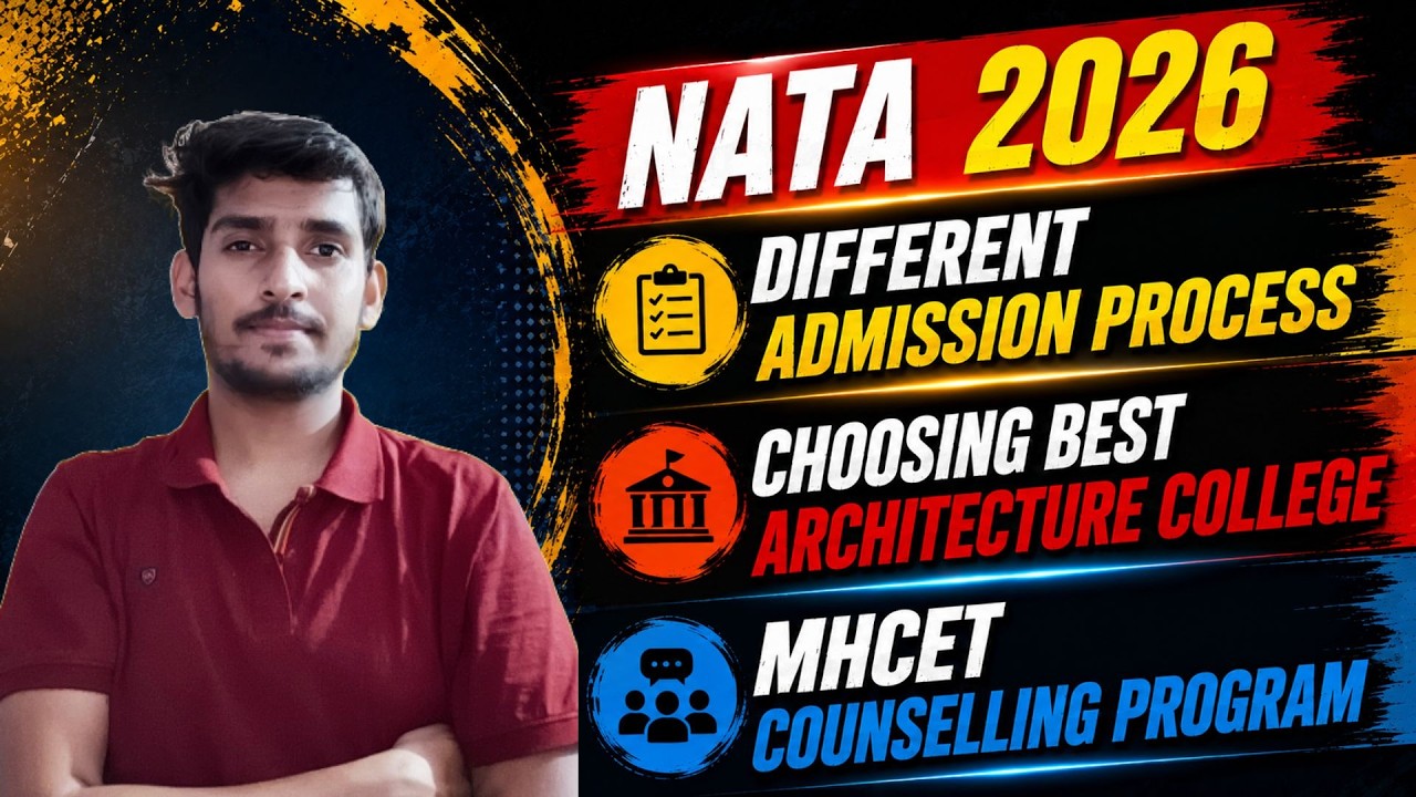 Different ways in which you can choose your dream B.Arch college & how to review | MHCET #nata2026
