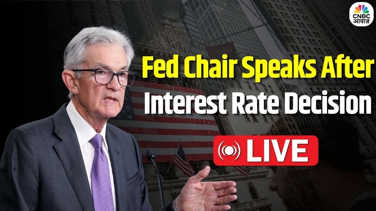 Fed Rate Decision LIVE: Jerome Powell on Interest Rates & Inflation | Market React | America