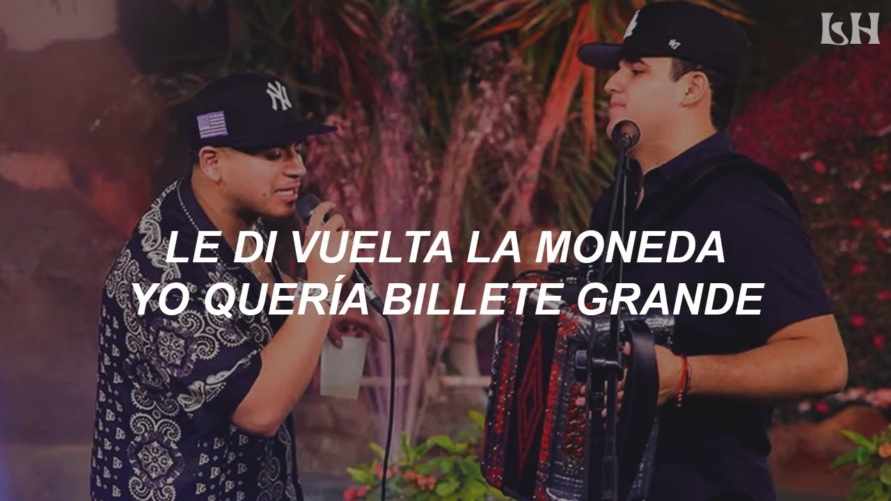 Fuerza Regida X Edgardo Nuñez - Billete Grande (Letra)