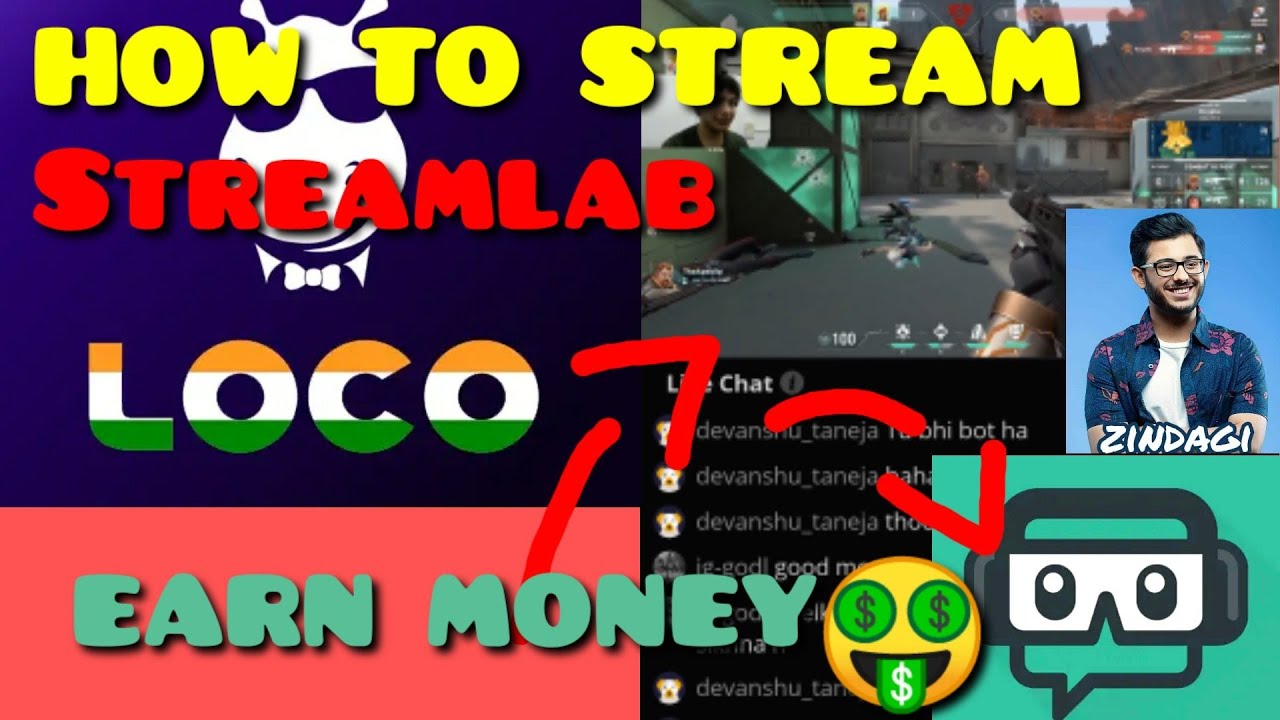 Loco app pe stream kaise kre | How to stream in loco app | How to stream in loco by streamlab