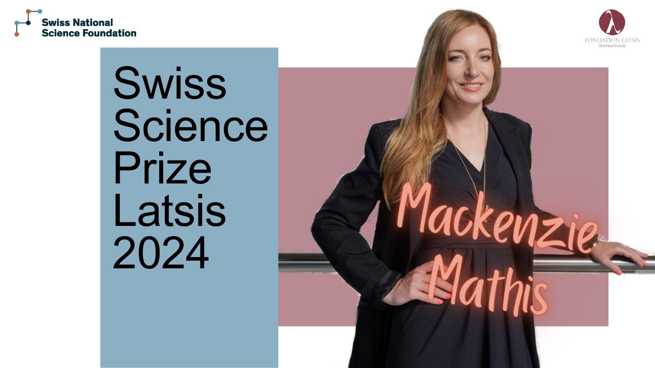 Latsis Prize 2024: Neuroscientist Mackenzie Mathis tracks behaviour to understand the brain