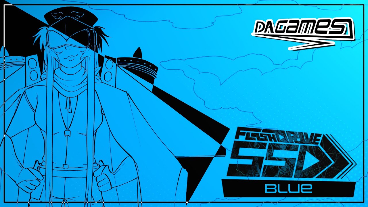 DAGames - FlashDrive SSD (Blue) LYRIC VIDEO