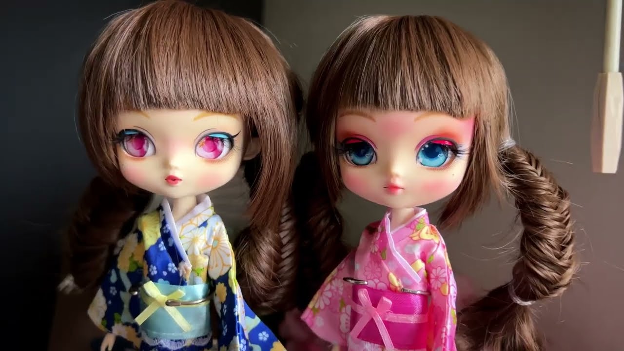 How To Paint Over A Pullip Doll Face, Doll Shoe Tutorial (Part Two) & Fishtail Braid Tutorial