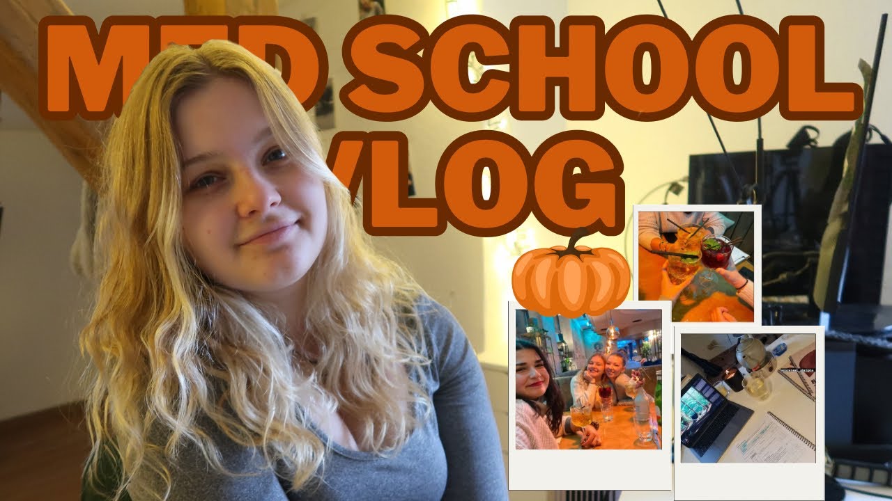 Back to Medschool 3. Semester || Cozy Herbst Vibes 🧡🫀📚🍂