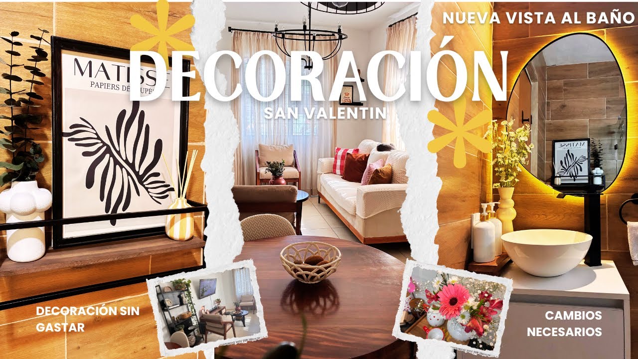 CASA BONITA ✅ Con poco 🥰 decoración BAÑO⚒️ San valetin decoración ❤️Compras para el hogar en Coppel