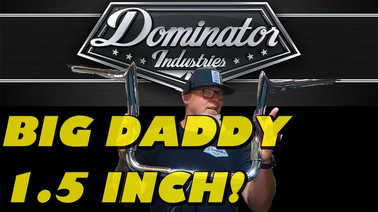 Harley Davidson “ALL IN ONE” Handlebars from Dominator Industries. #harleydavidson #apehangers