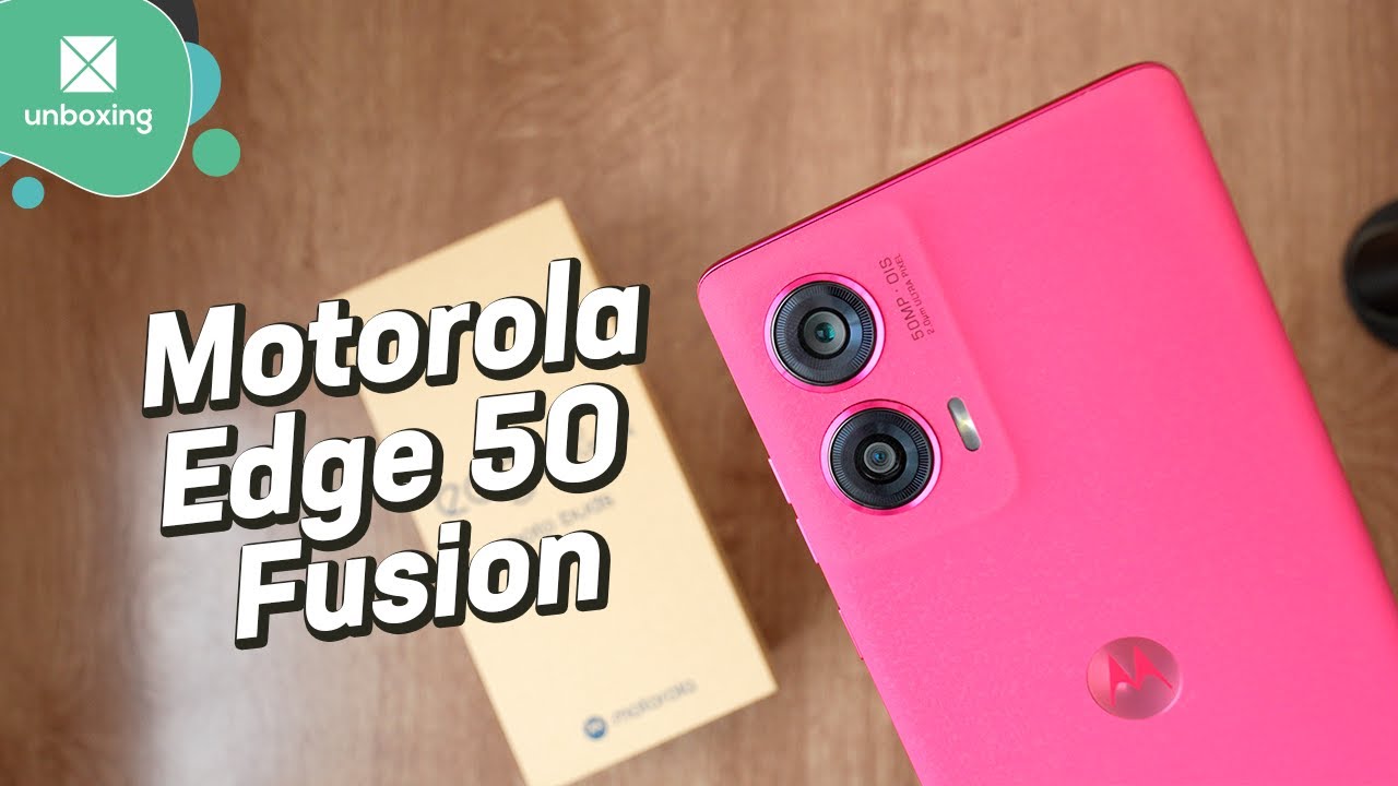 motorola Edge 50 Fusion | Unboxing en español